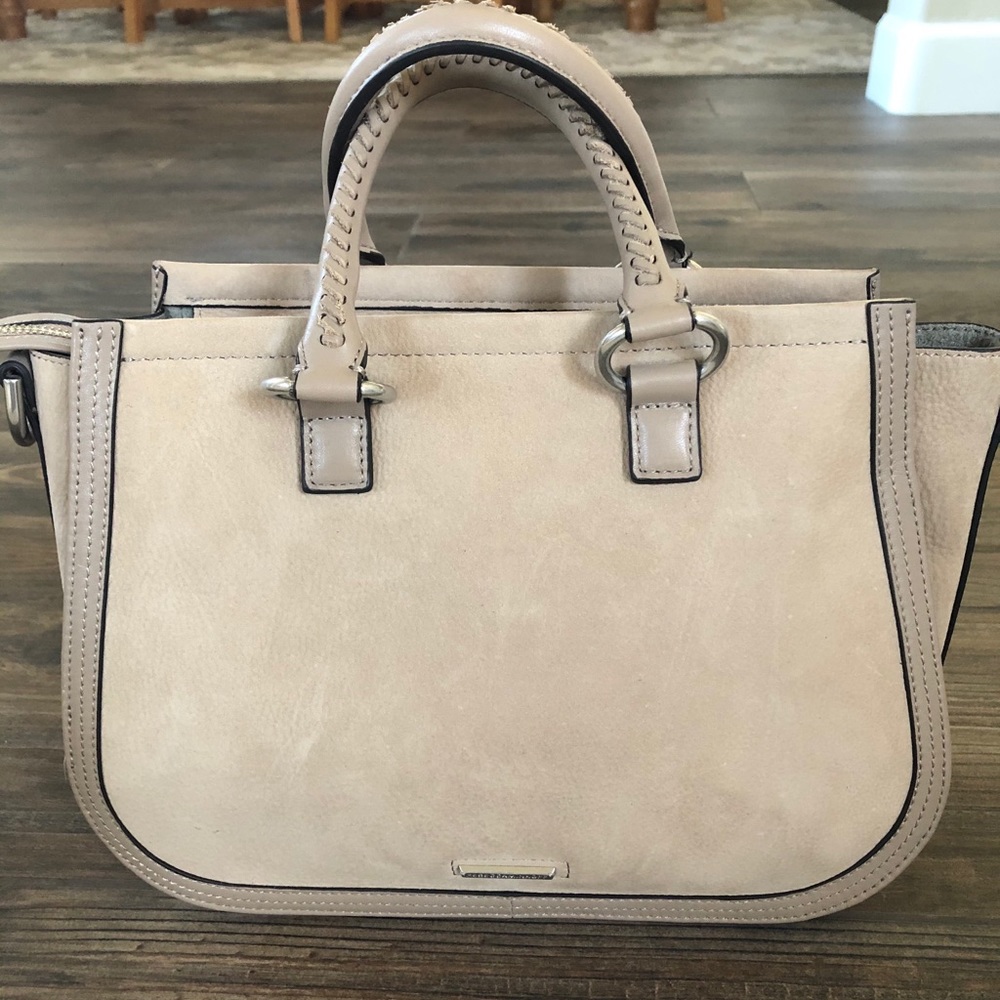 Rebecca Minkoff Leather Satchel w/Crossbody Strap